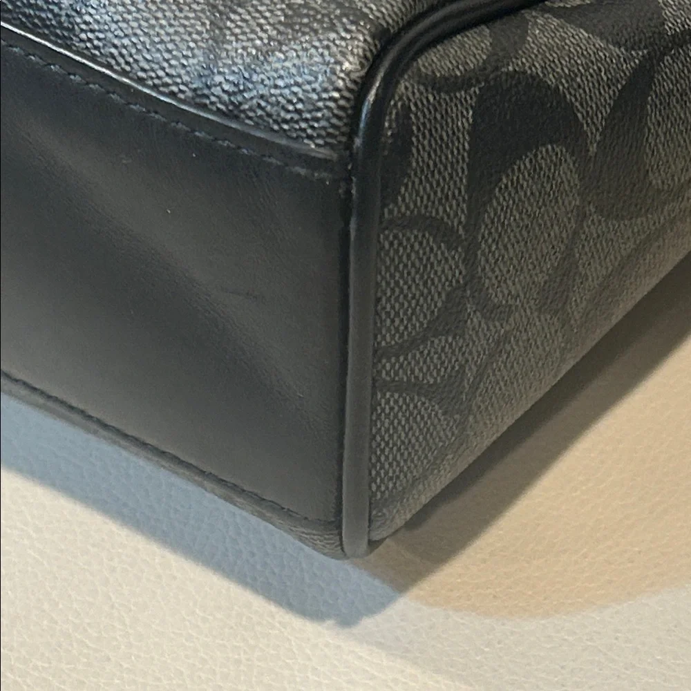 Coach Houston Map Messenger Bag